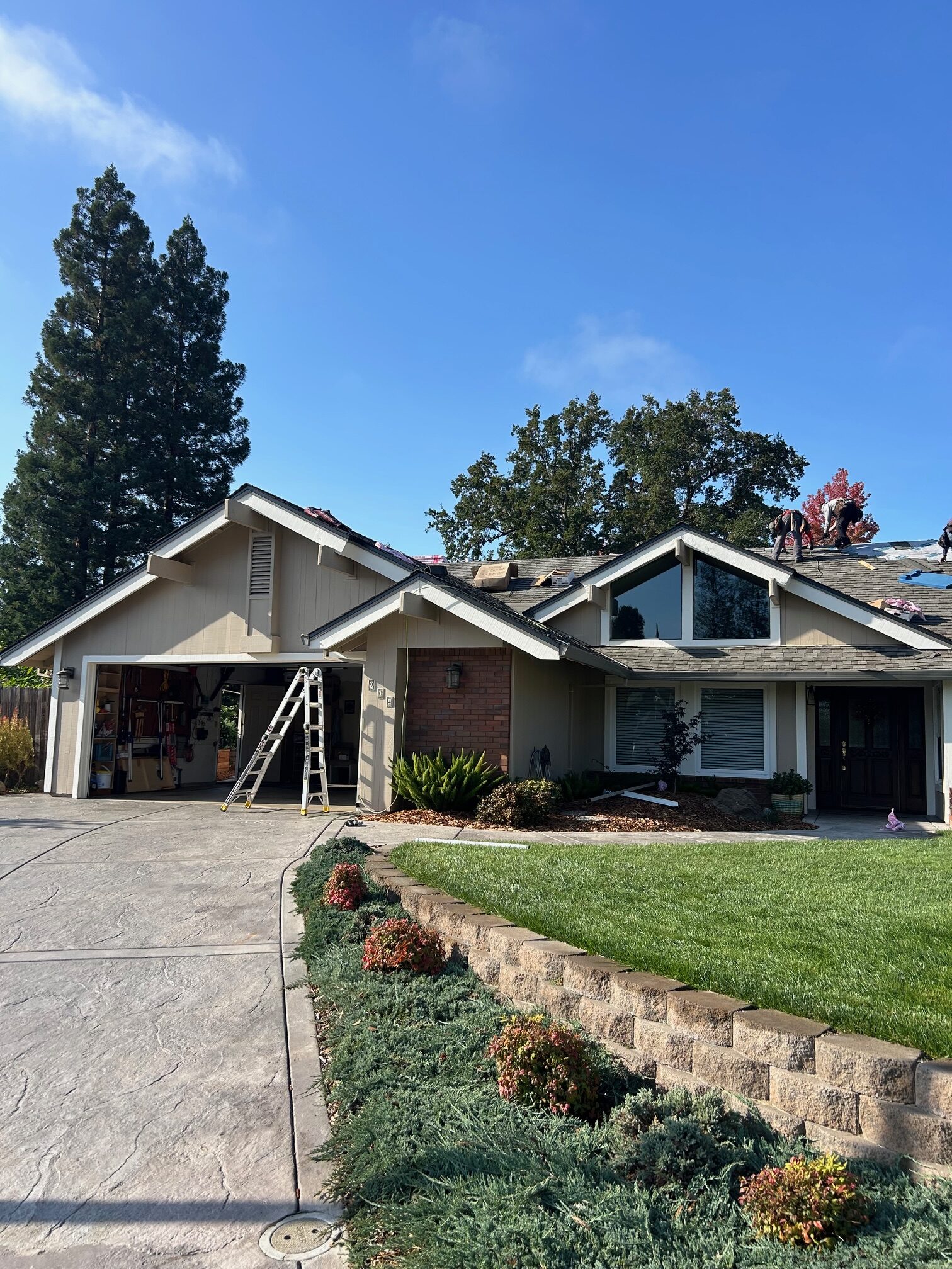 Shingle roof