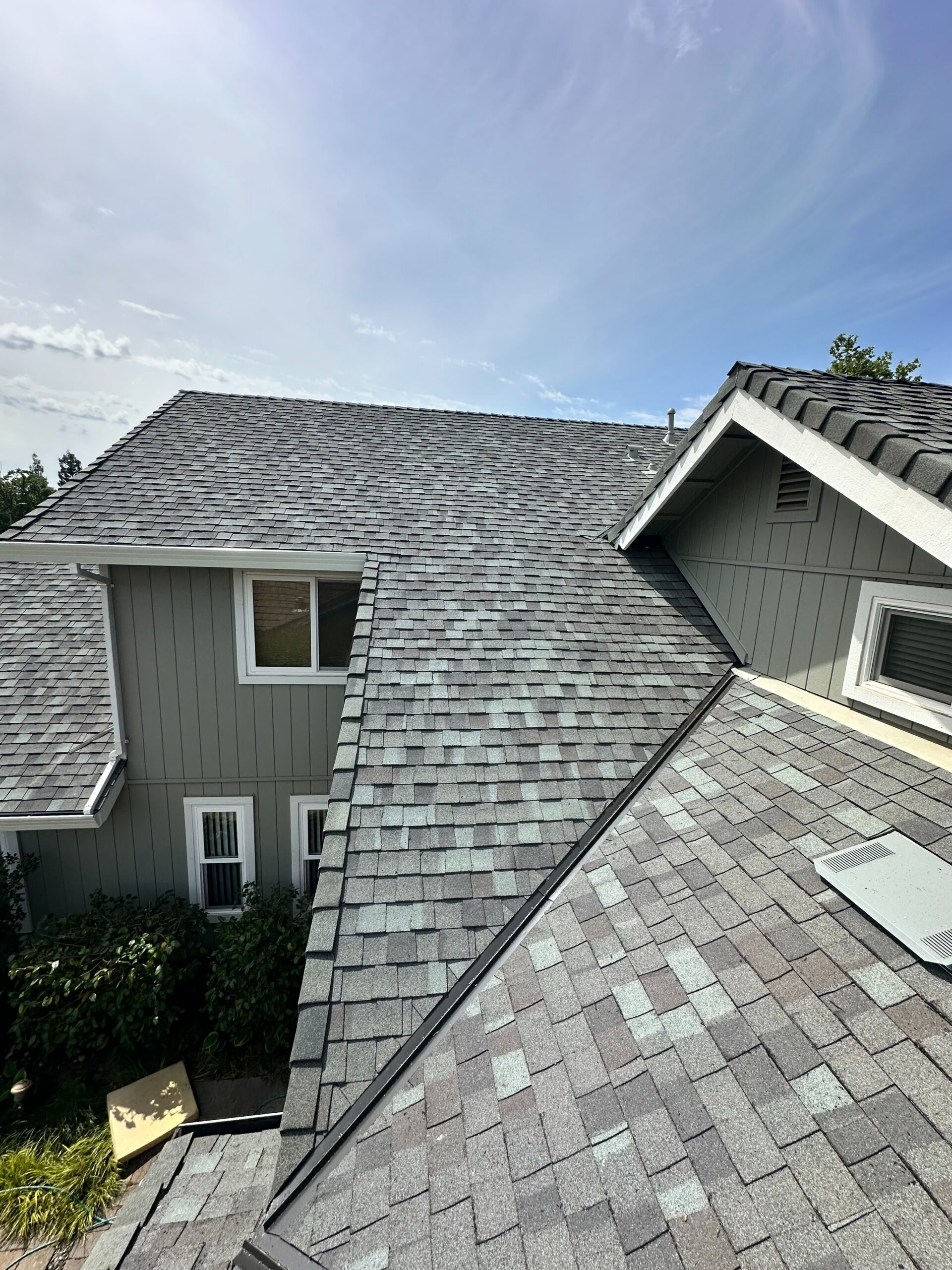 Shingle roof