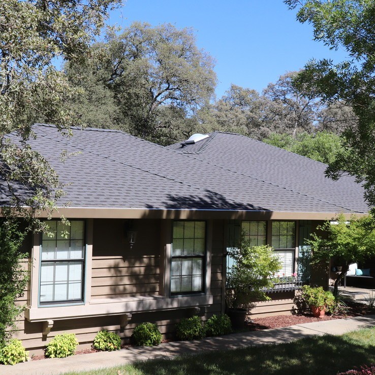 Shingle roof installation